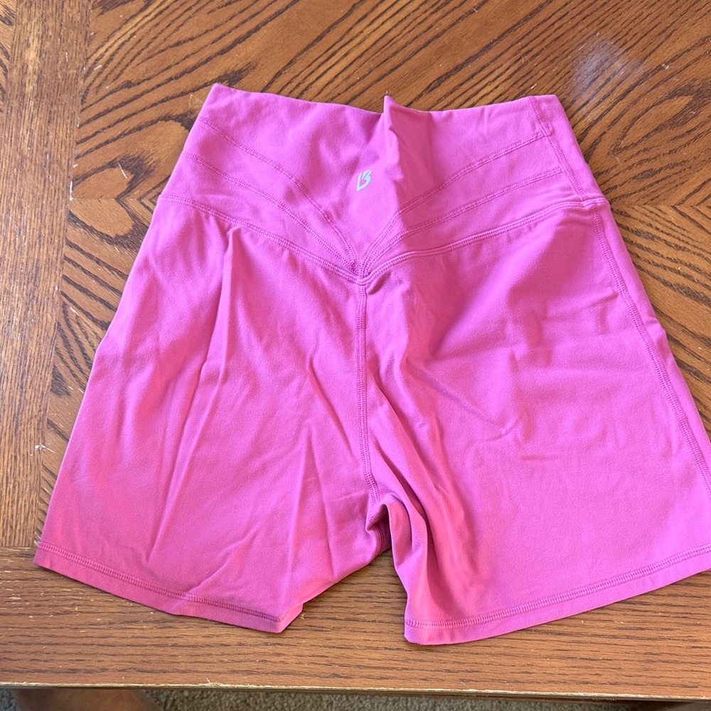 BuffBunny High Waist Pink Shorts
